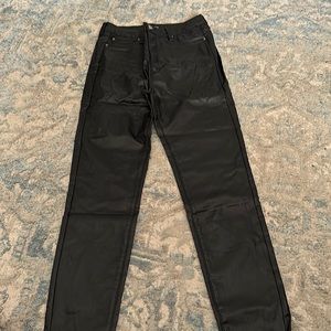 Faux Leather Skinny Pants